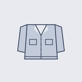 Illustration of a vintage denim jacket